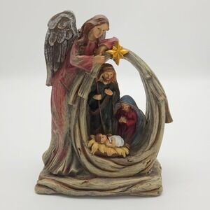 TII Collections Resin Nativity Fig X3278 Baby Jesus North Star 8' Tall Vintage